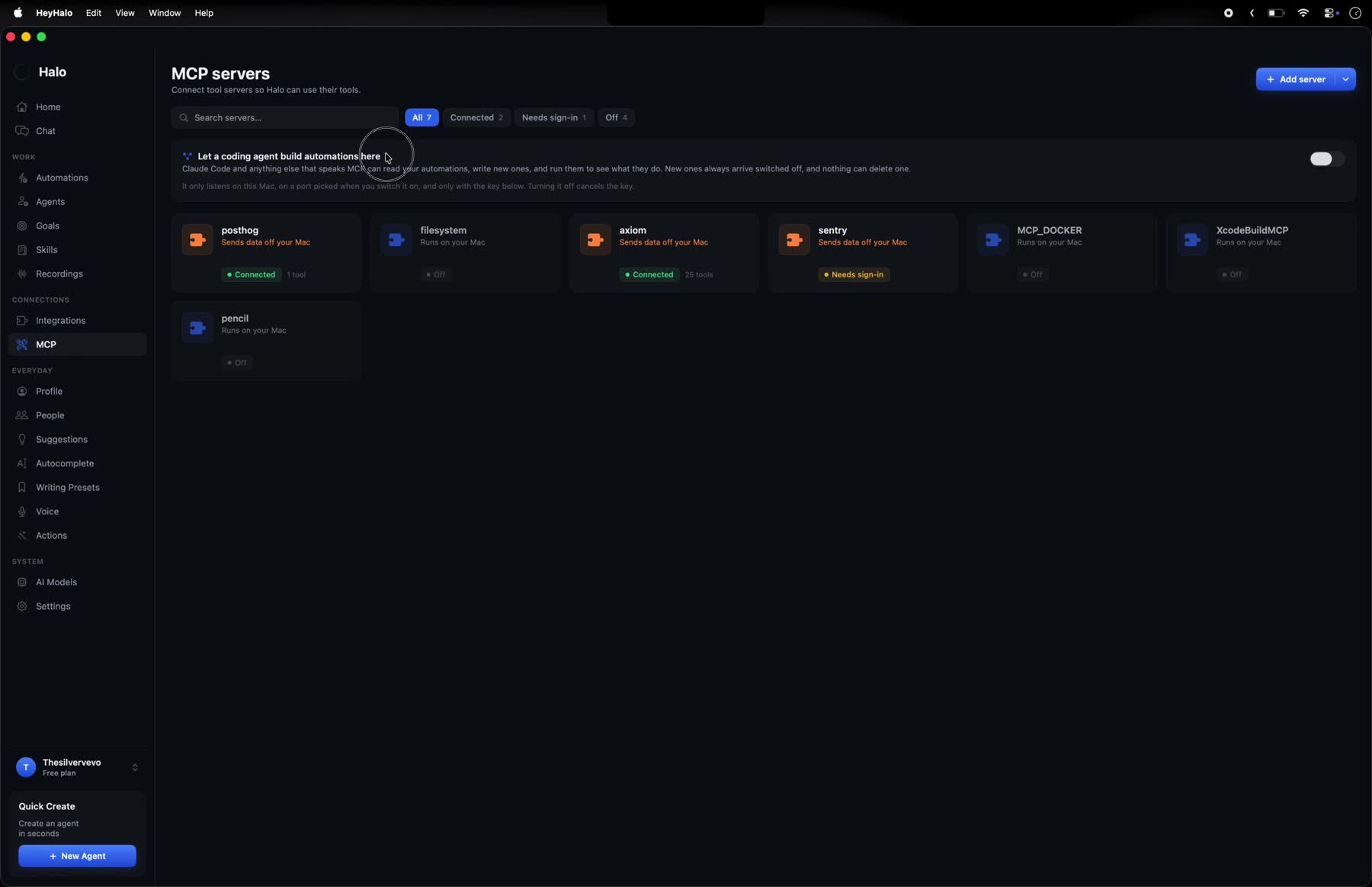 Any MCP server becomes a node